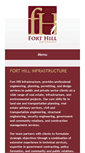 Mobile Screenshot of forthillinfrastructure.com