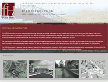 Tablet Screenshot of forthillinfrastructure.com